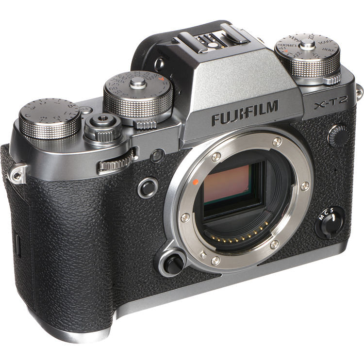 Fujifilm X-T2 Mirrorless Digital Camera Graphite Silver Edition