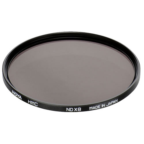 Hoya HMC ND8 Neutral Density Filter 67mm (3 Stops) - Filters 